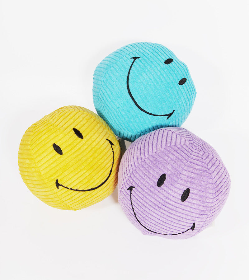 Smiley Bon Ton Toys petite peluche jaune douce