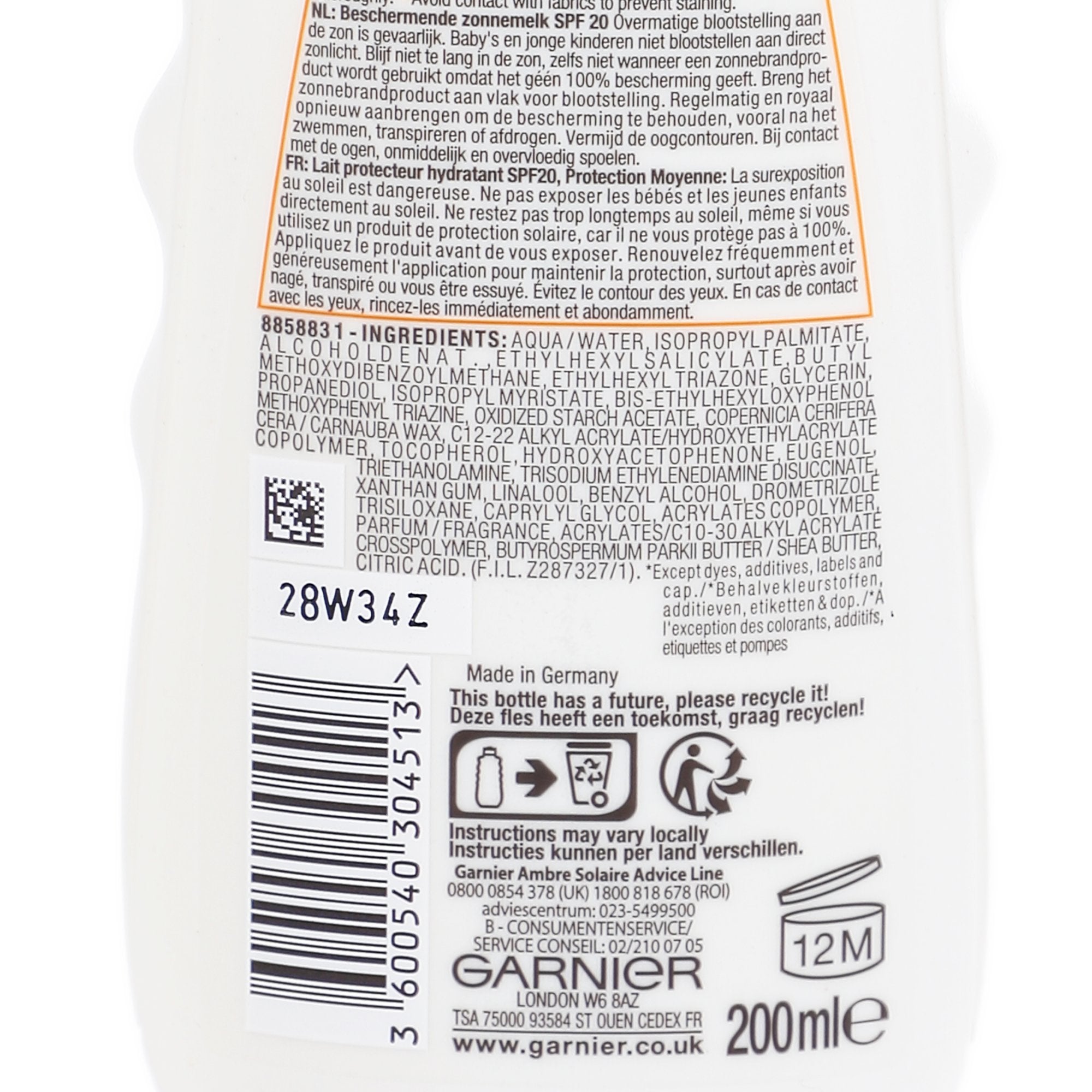 Stokomani Hydra 24h Protect lotion solaire SPF20