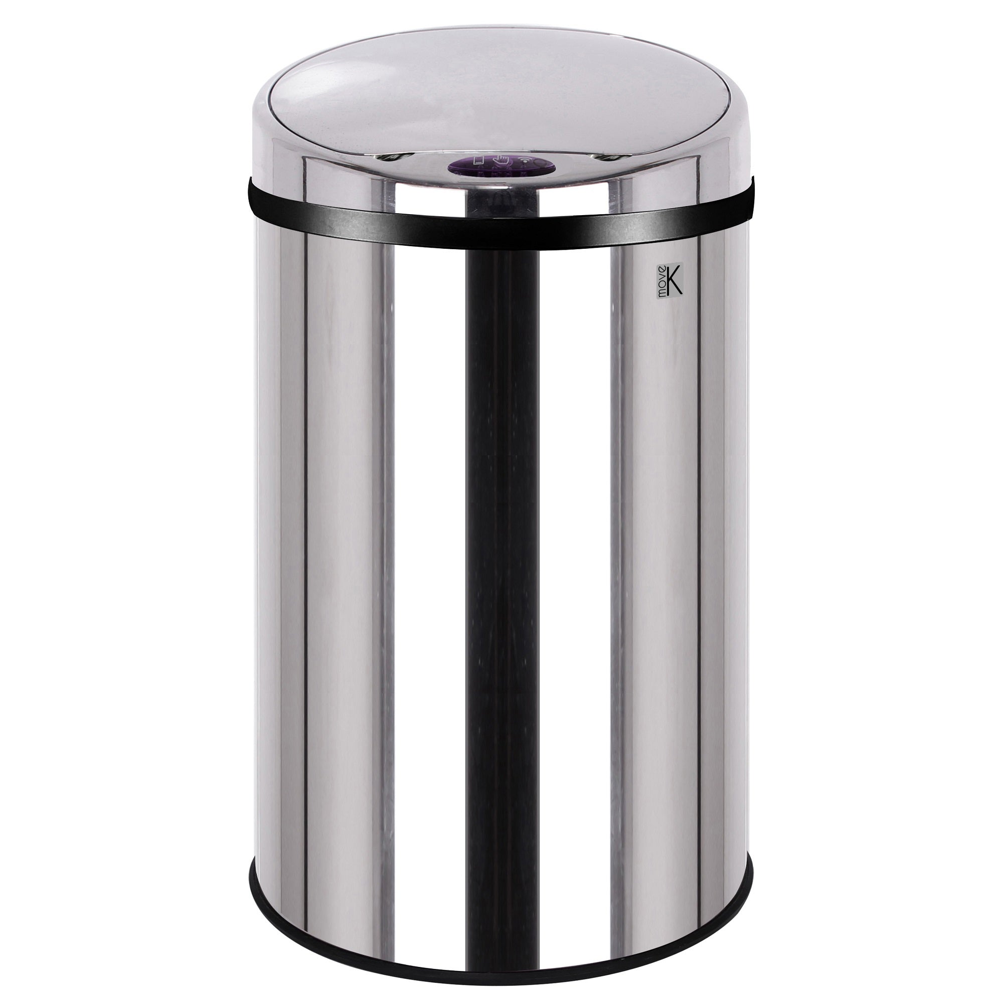 Red Deco Artic poubelle cuisine 30L inox capteur compacte