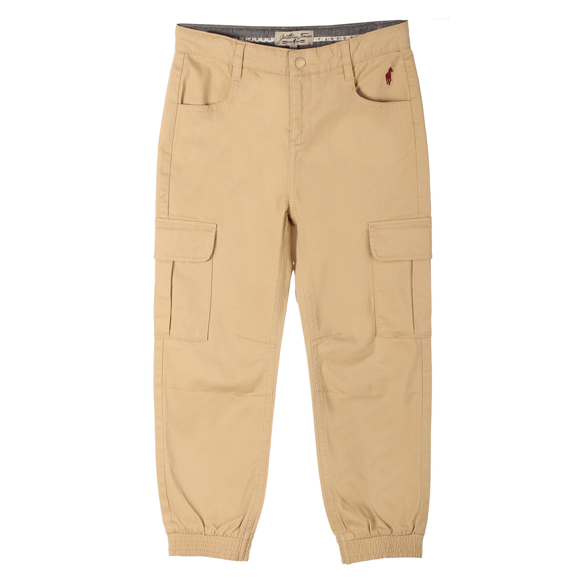 Stokomani Mode pantalon cargo beige enfant