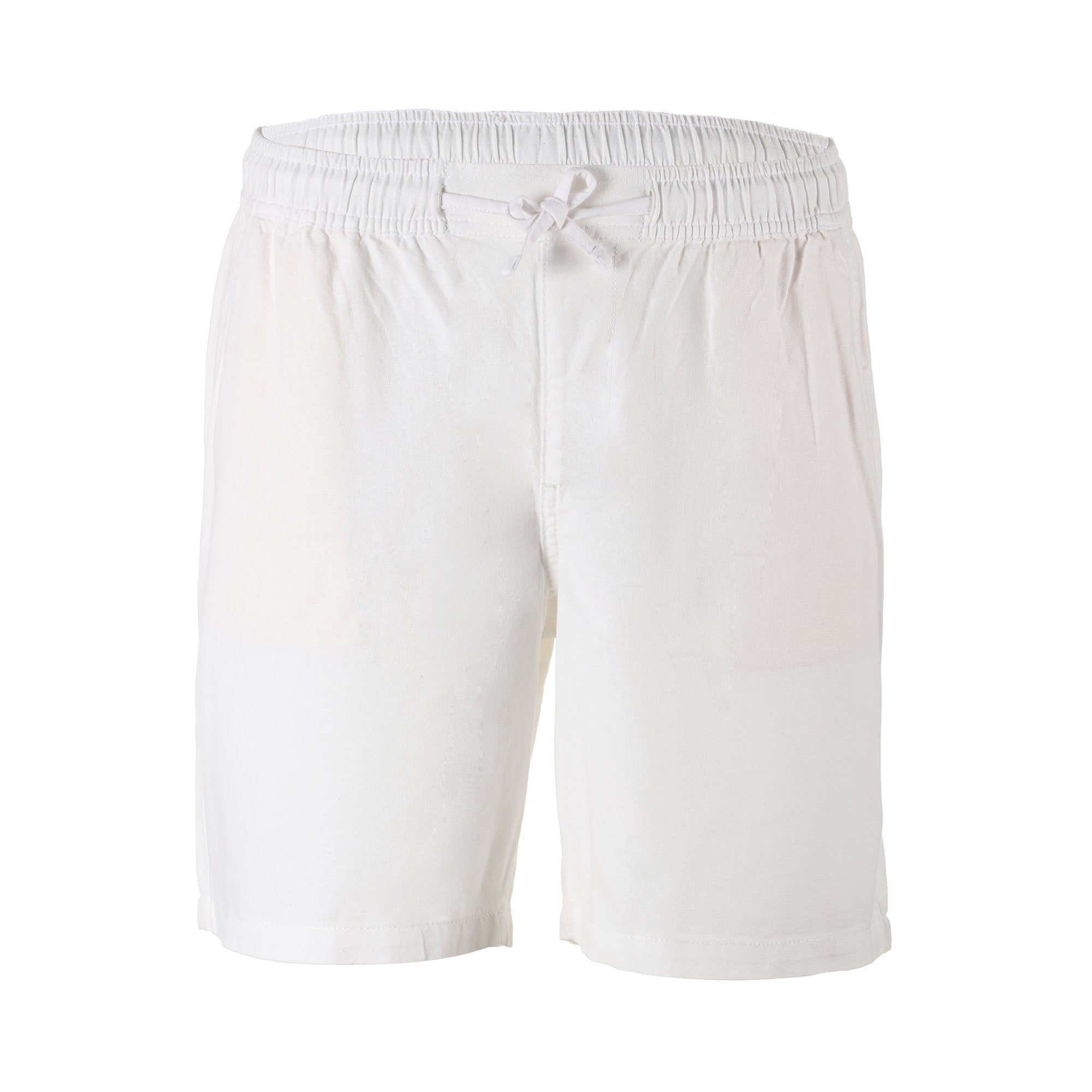 Short cordon serrage blanc short homme