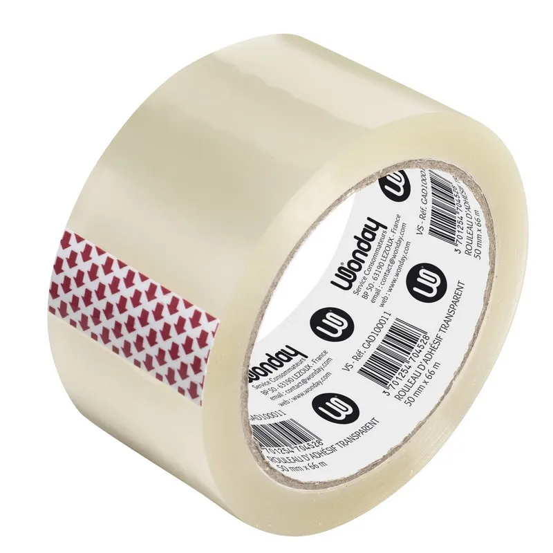 Safe Tool Adhésif transparent 50 mm x 66 m ruban