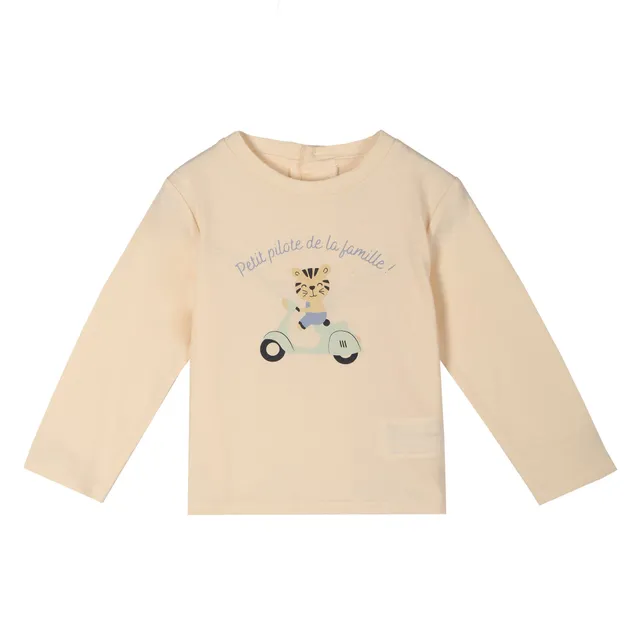 Stokomani Mode Tee-shirt bébé manches longues vert 6M
