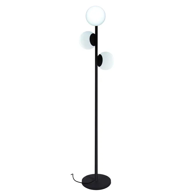 Red Deco Globy Tree lampadaire LED blanc H175cm 3 boules