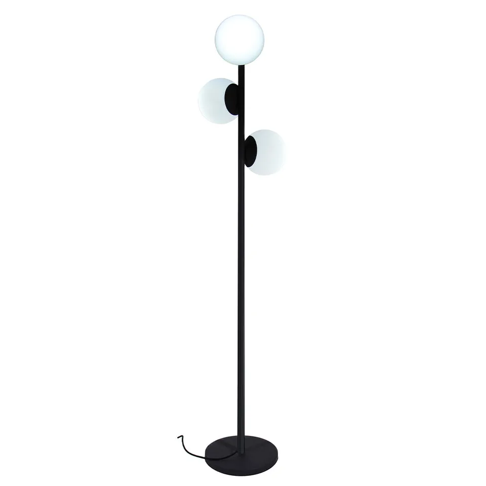 Red Deco Globy Tree lampadaire LED blanc H175cm 3 boules
