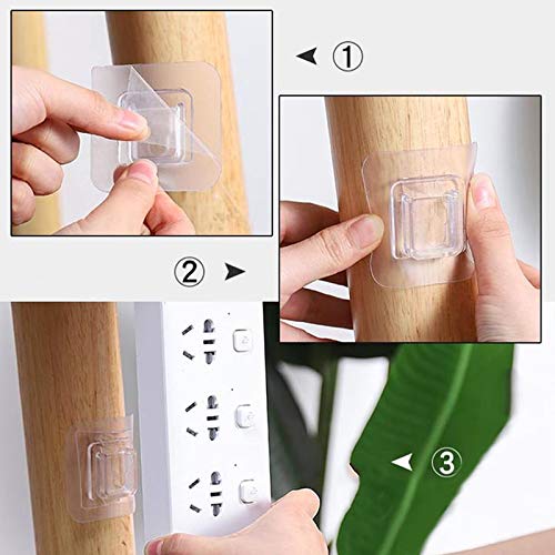 Shop-Story Accroch'Tout supports adhésifs x10 transparent 8 kg