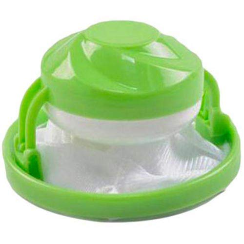 Shop-Story Boule attrape-poils verte filtre machine à laver
