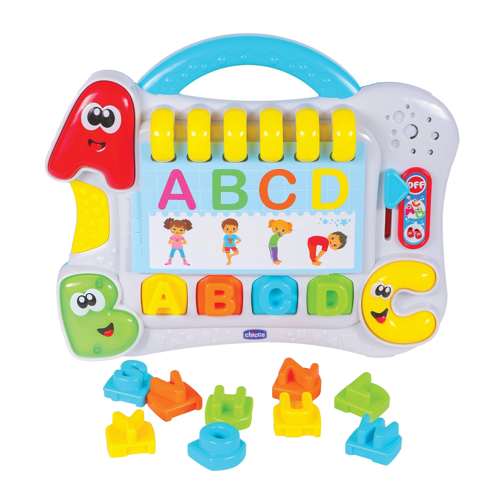 Chicco L’alphabet en mouvement jeu éducatif 2-4 ans