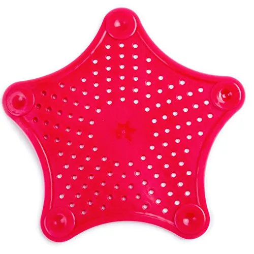 Shop-Story Maison Filtre à cheveux douche rouge 15,5 cm