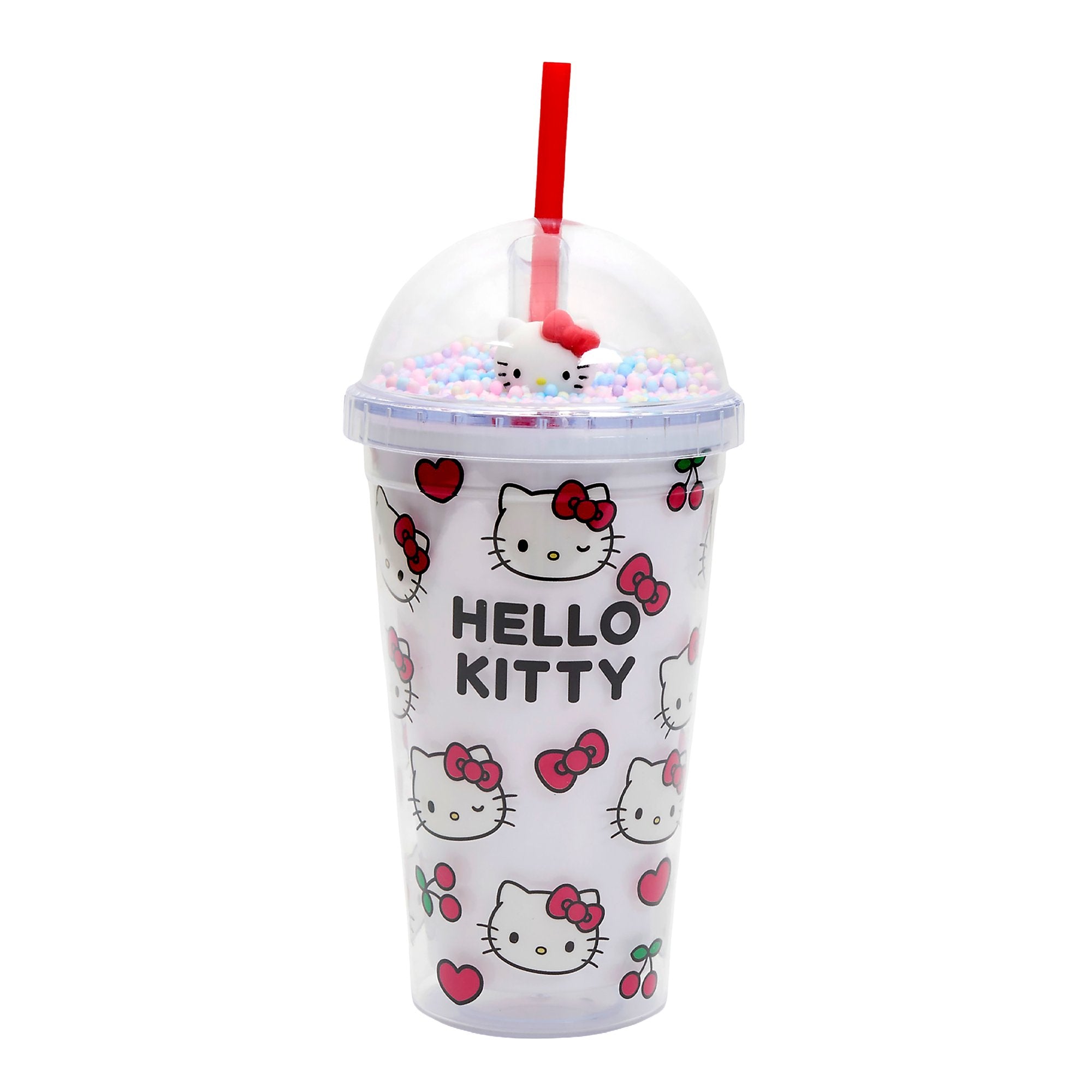 Hello Kitty Starcup gobelet transport 45 cl avec paille