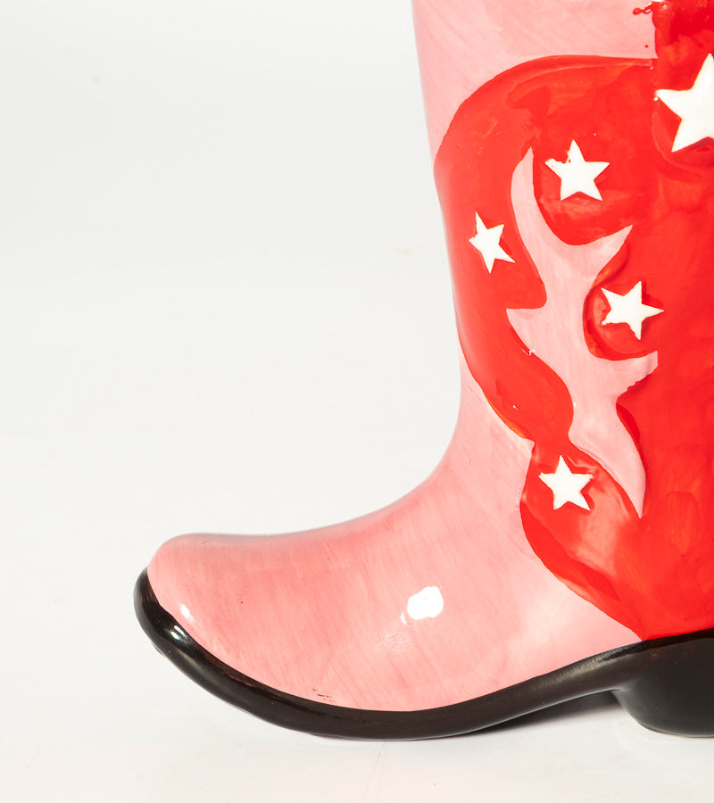 L'avant gardiste Vaisselle Mug botte de cowboy café shérif
