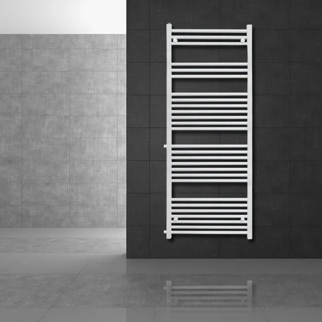 ECD Germany Heizungen sèche-serviettes blanc 600x1600 mm LuxeBath