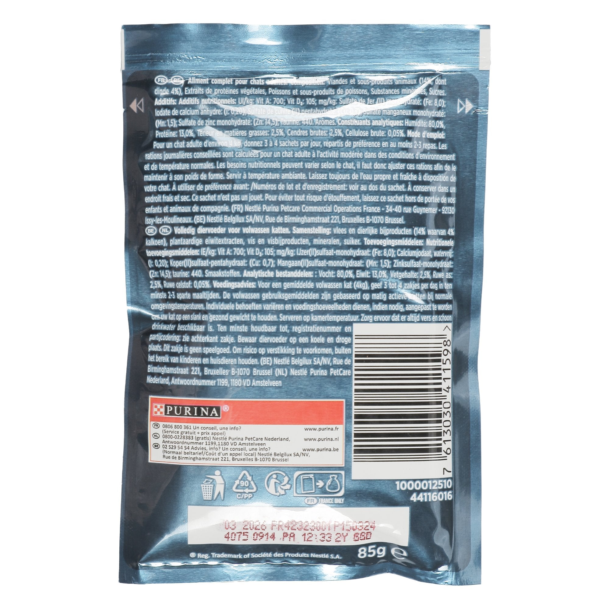 Stokomani Mini filets sauce pâtée chat dinde
