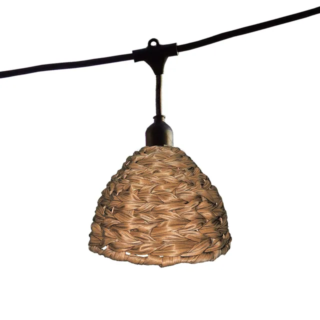 Red Deco Mellow Light guirlande rotin 6m 7 LED