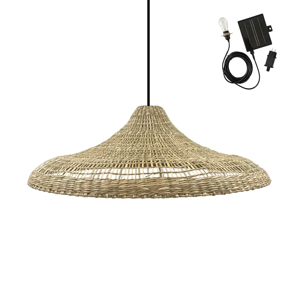 Red Deco Freya Large Solar suspension herbe marine 70 cm