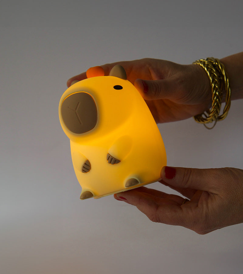 Bernard veilleuse capybara LED chambre lueur zen apaisante
