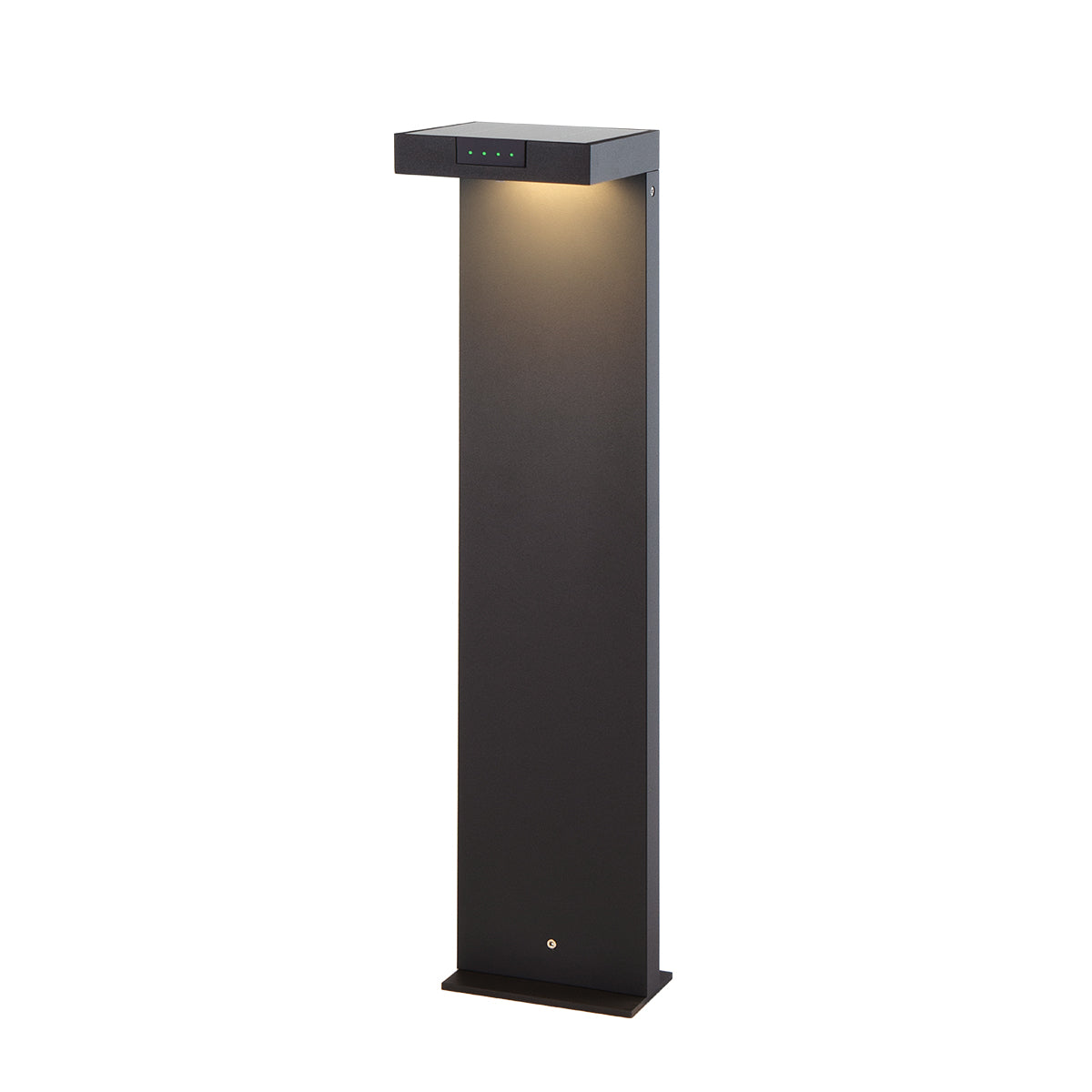 Red Deco Ala Maxi borne solaire noire alu H65cm