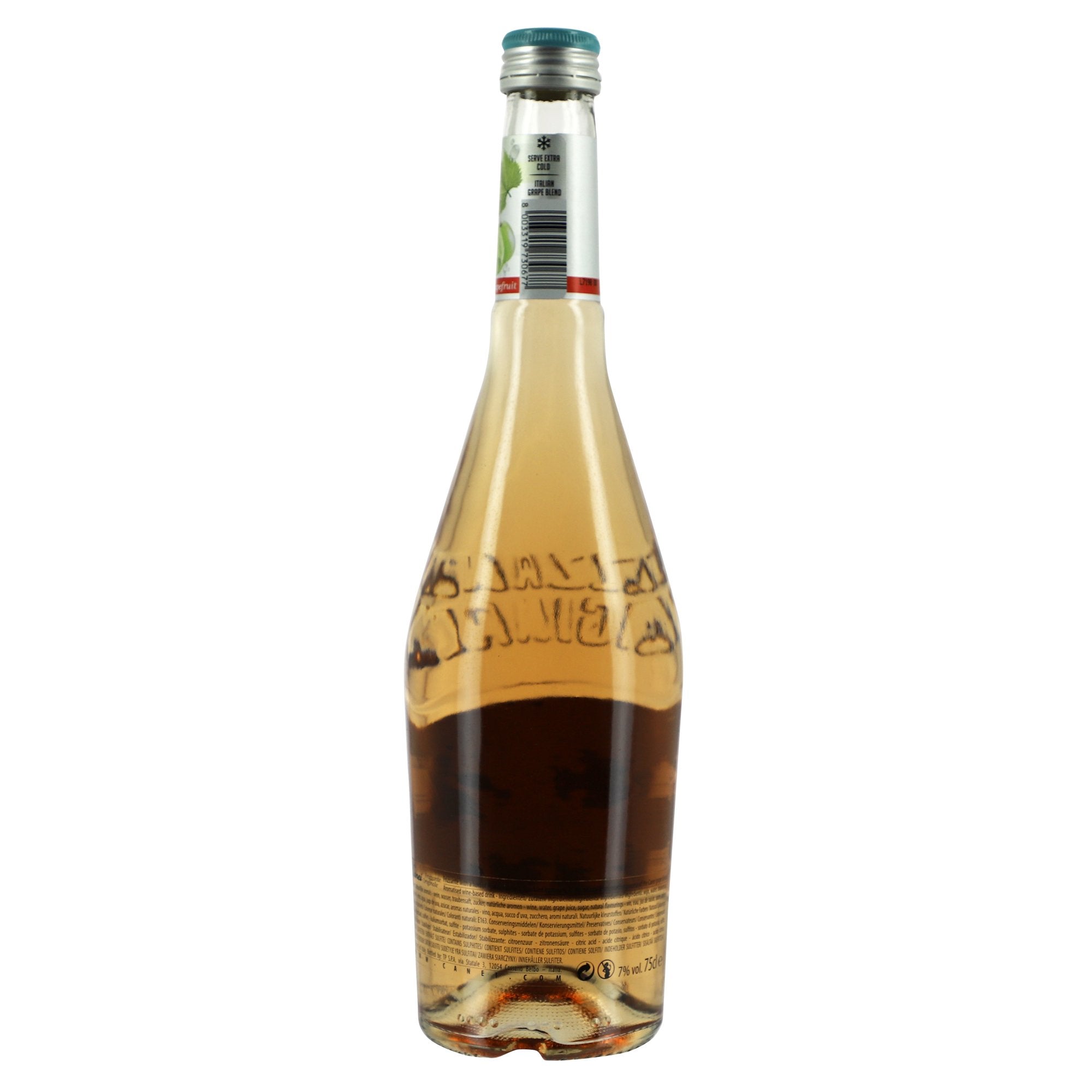 Vin rosé pétillant aromatisé pamplemousse