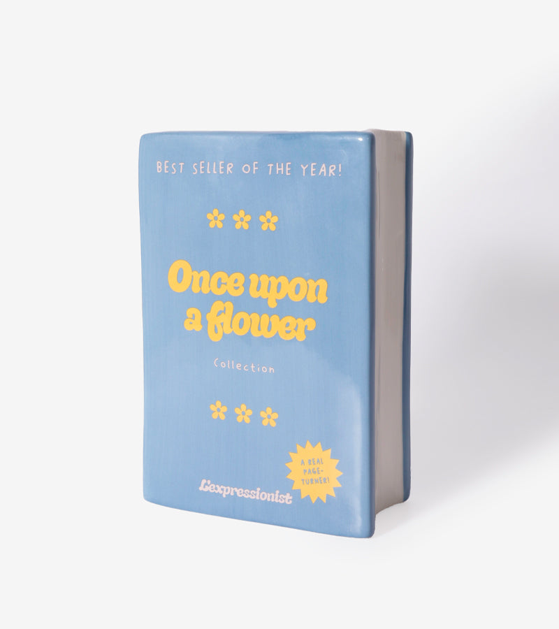 L'avant gardiste vase livre Once upon a flower bouquet