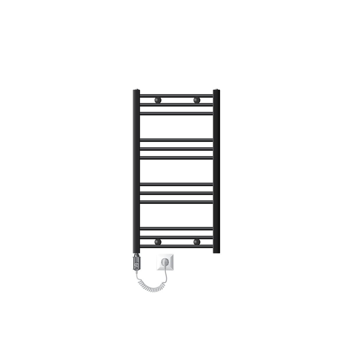 ECD Germany LuxeBath sèche-serviettes 300W 500x800 anthracite