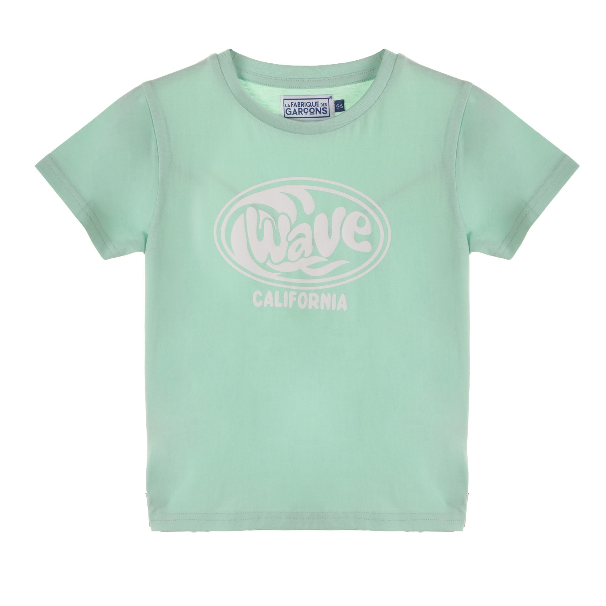 Stokomani Mode tee-shirt enfant vert motif manche courte