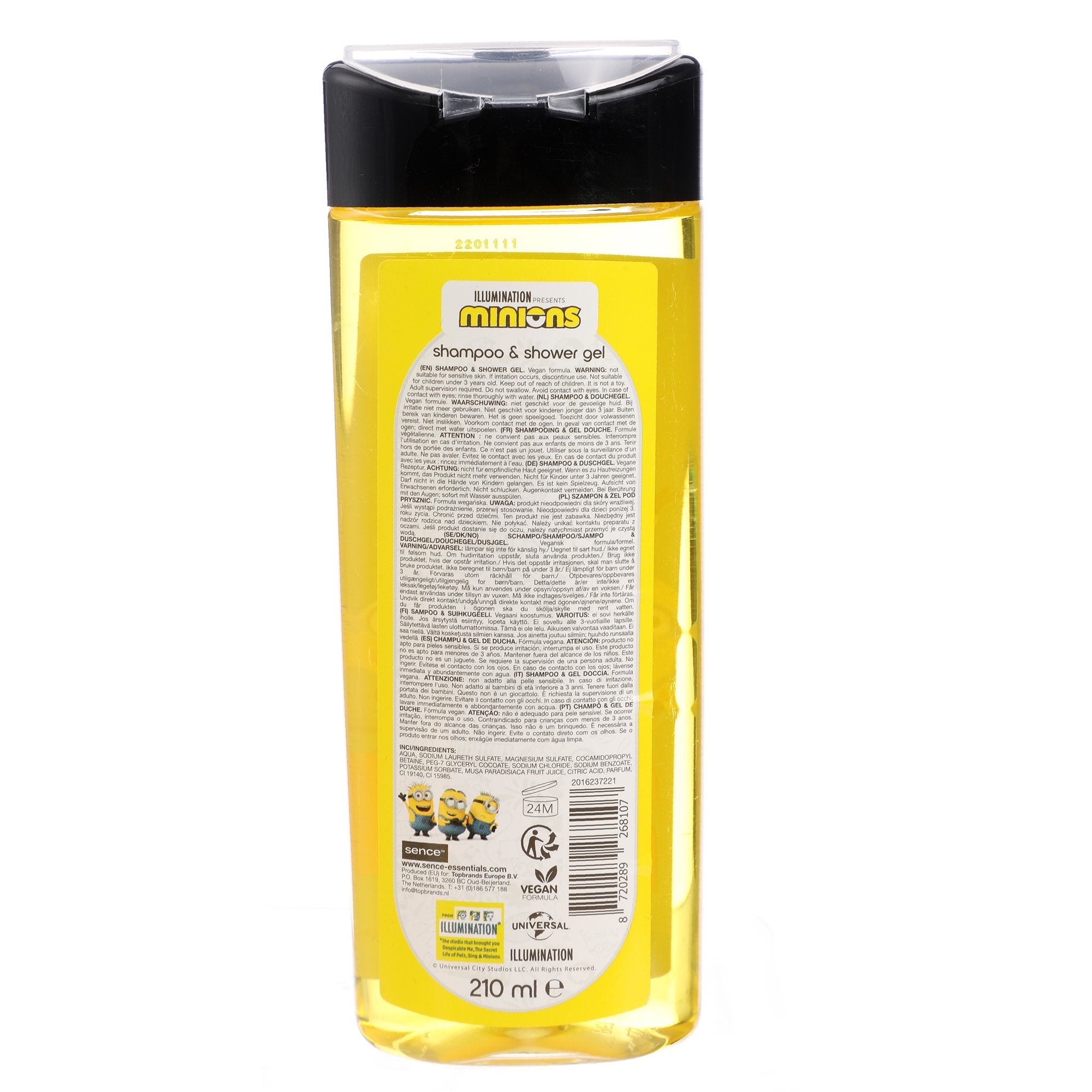 Les Minions gel douche 2 en 1 cheveux corps