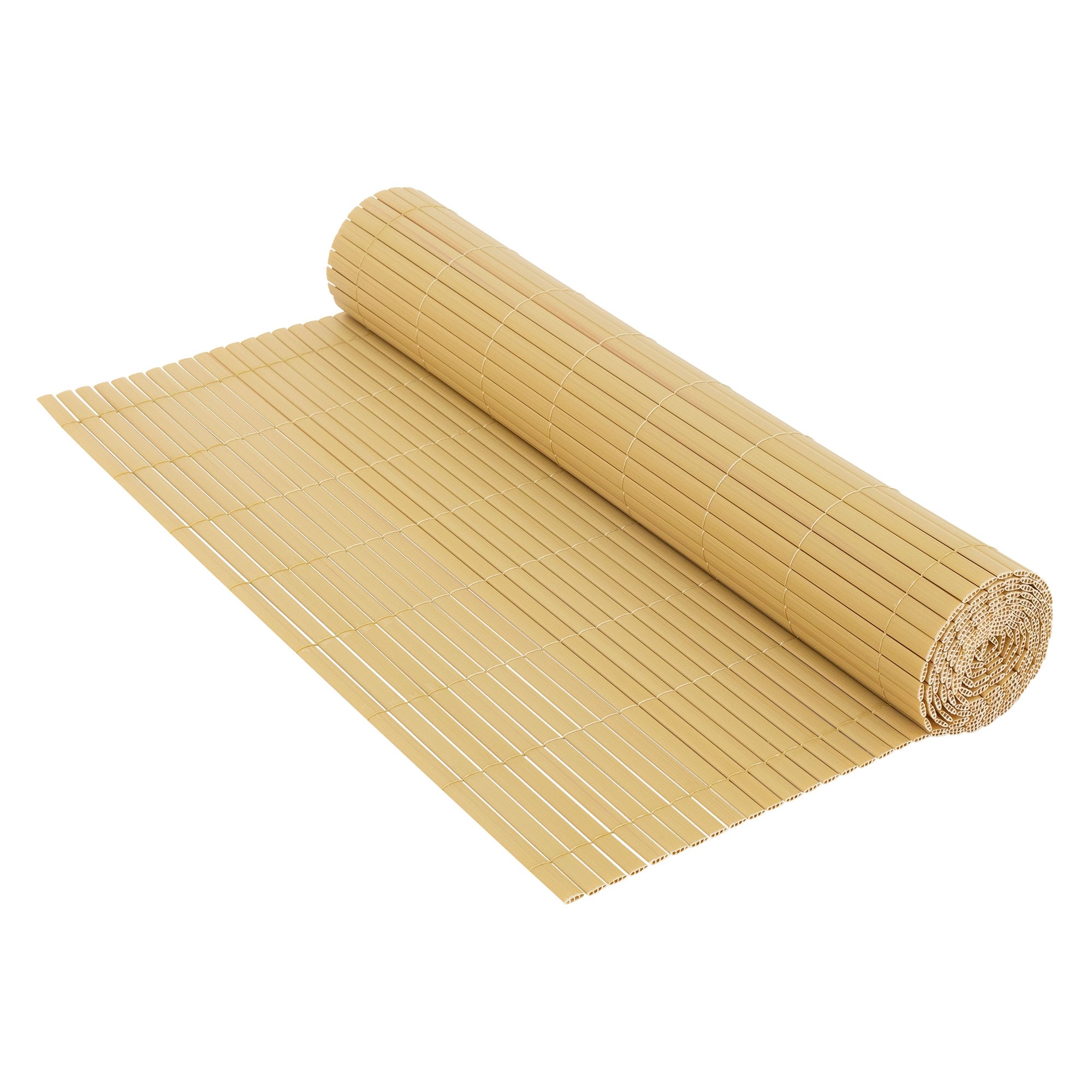ECD Germany Garten Brise-Vue PVC Bambou 300x80 cm