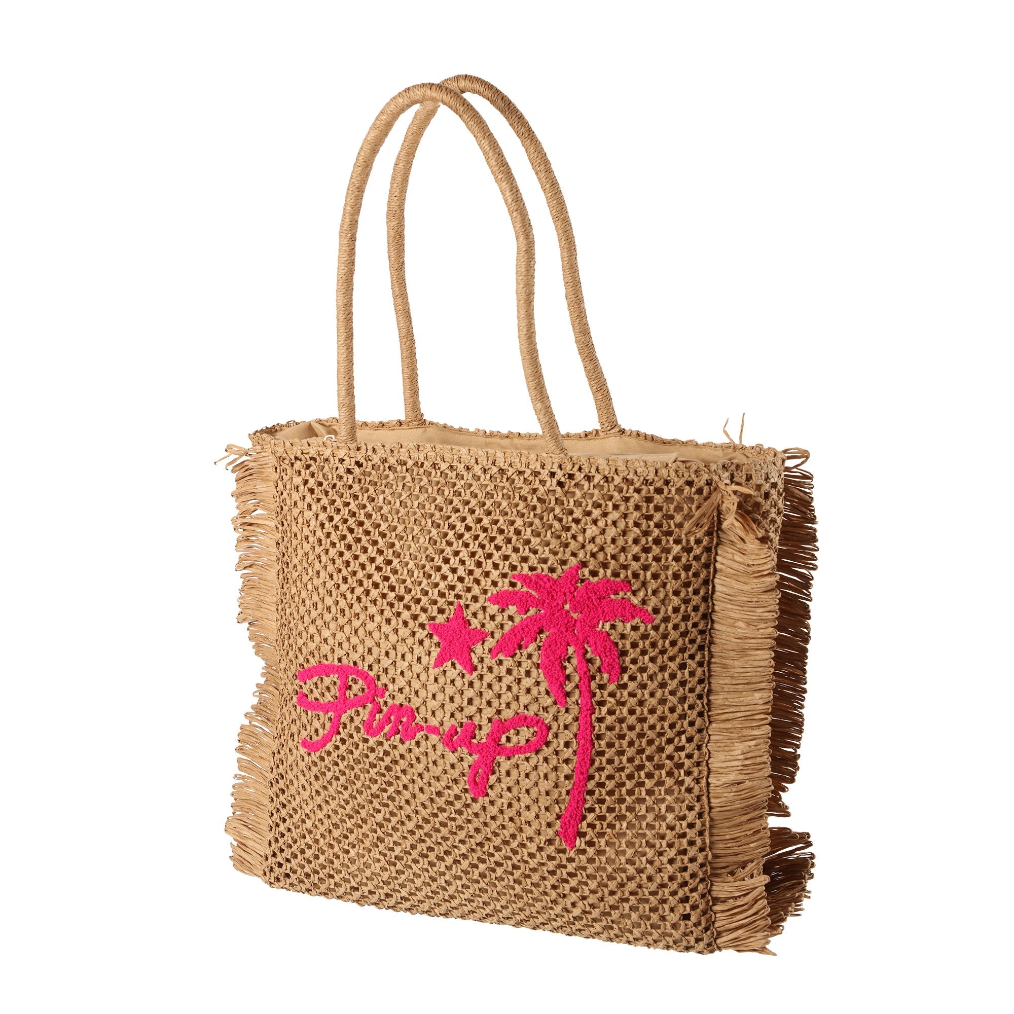 Stokomani sac de plage orange fourre-tout été