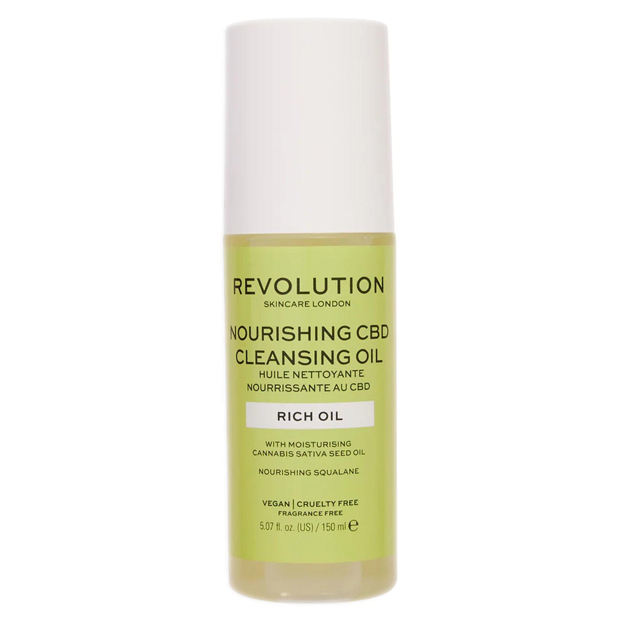 Stokomani Beauté Huile nettoyante nourrissante CBD vegan huile visage