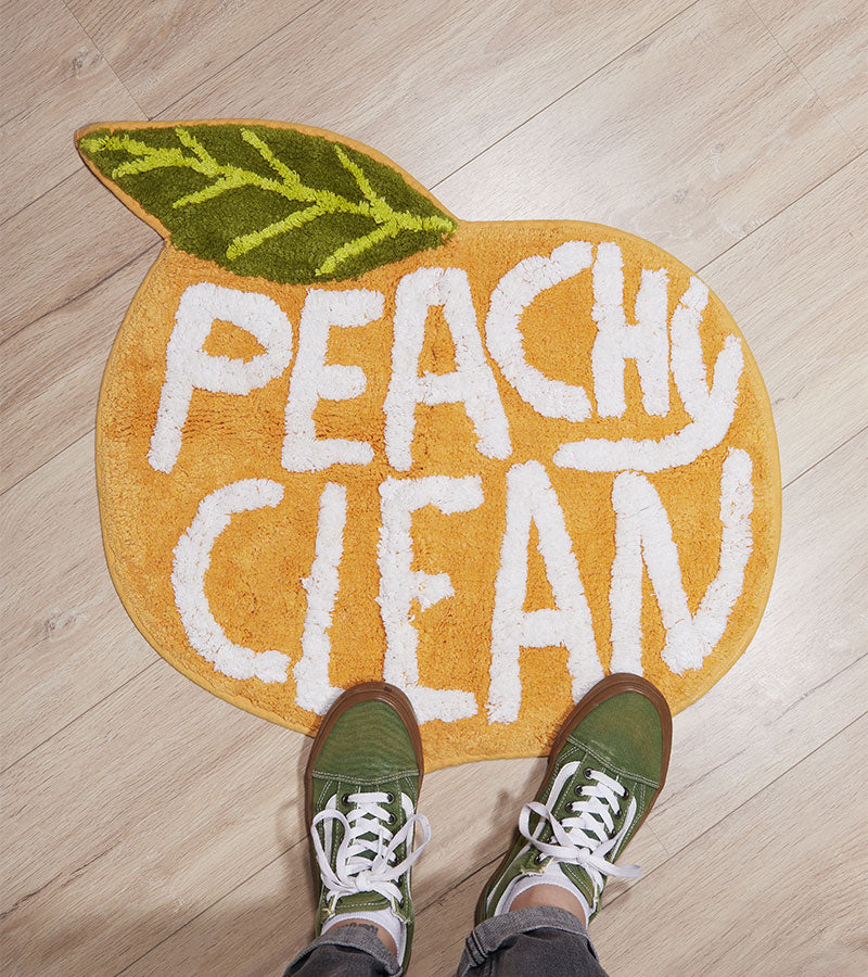 L'avant gardiste Peachy Clean tapis salle de bain pêche