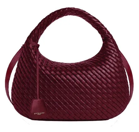 Sac à main femme bordeaux bandoulière quotidien