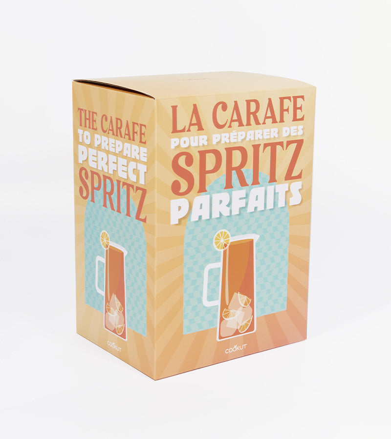 L'avant gardiste Vaisselle & Table Fun carafe Spritz graduée verre