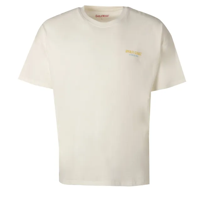 Stokomani Mode tee-shirt manche courte beige homme