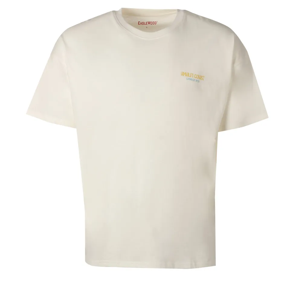 Stokomani Mode tee-shirt manche courte beige homme