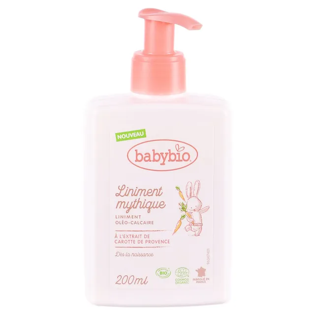 Liniment oléo-calcaire soin bébé toilette naissance doux