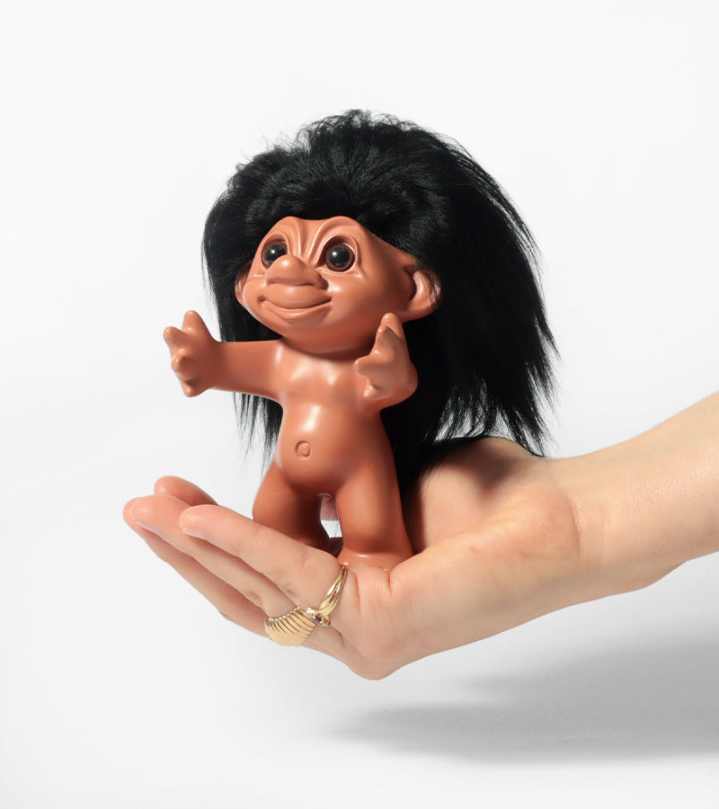 Good Luck Troll figurine porte-bonheur cheveux