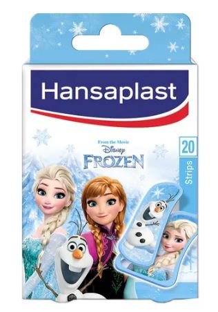 Reine des Neiges pansements enfant boîte 20 motifs