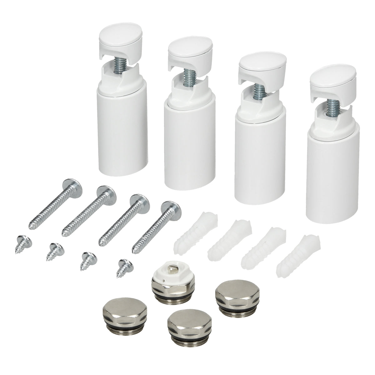 ECD Germany Sahara 400x800 radiateur salle de bain blanc eau chaude