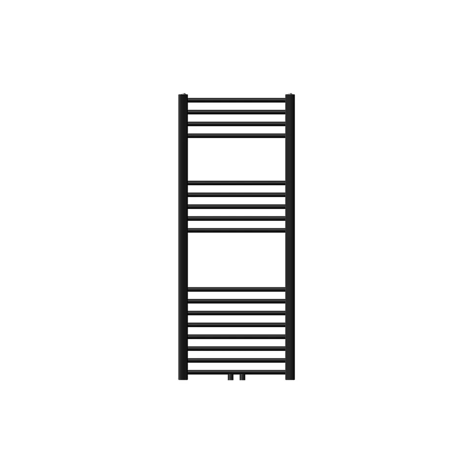 ECD Germany Sahara radiateur sèche-serviettes noir mat 500x1200 eau