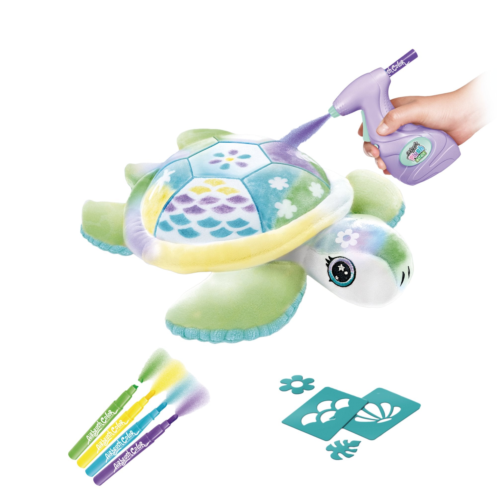 Airbrush Nature peluche tortue à personnaliser kit