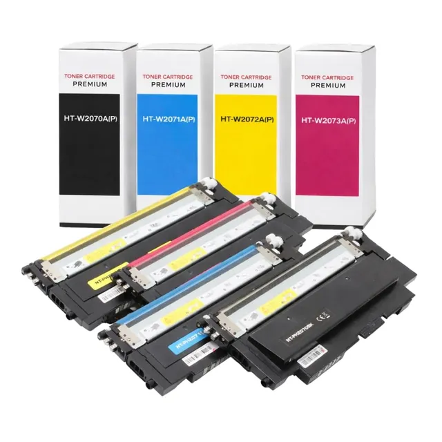 Shop-Story Pack 4 Toners HP 117A W2070A Laser Couleur