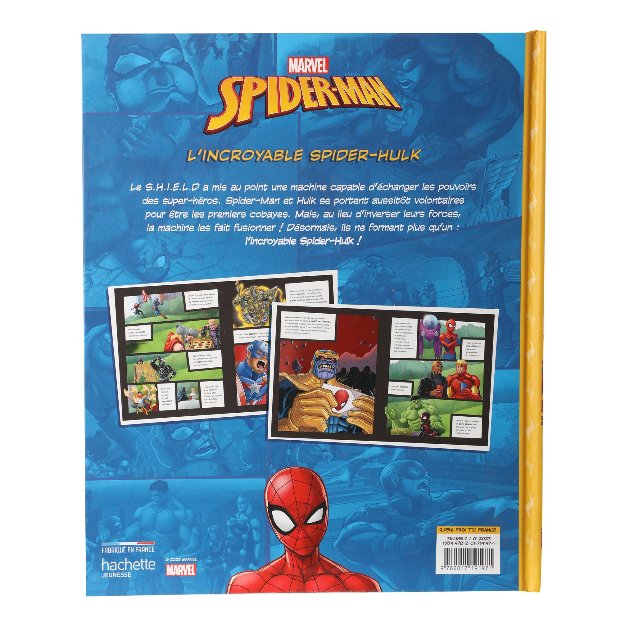 Marvel Spider-Man L'incroyable Spider-Hulk album grand format
