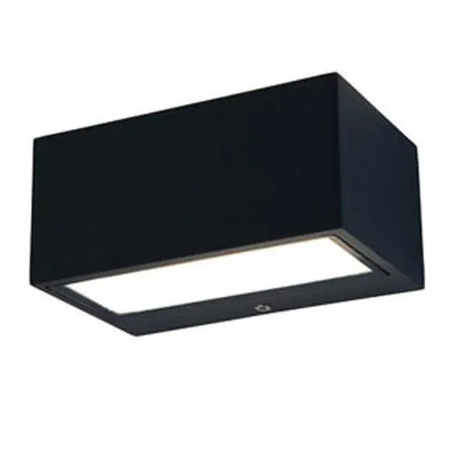 Red Deco Gemini Grey applique extérieur LED bidirectionnelle