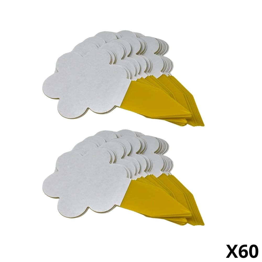 Shop-Story Maison Gnatrap_2X piège mouches 60 pièces jaune