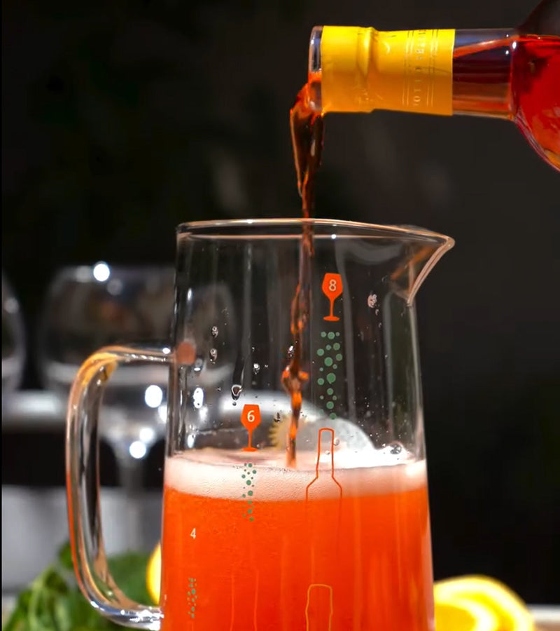 L'avant gardiste Vaisselle & Table Fun carafe Spritz graduée verre