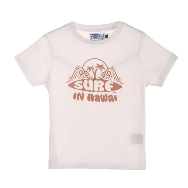 Stokomani Mode tee-shirt blanc motif enfant