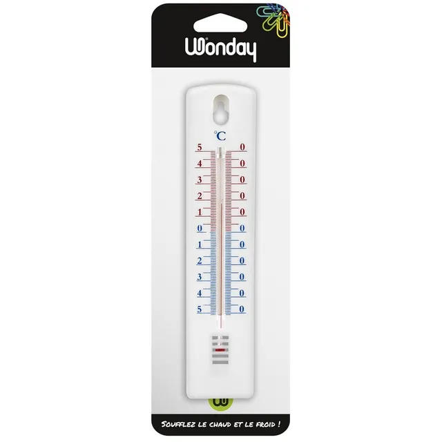 Safe Tool Services généraux Thermomètre plastique 195 x 42 mm