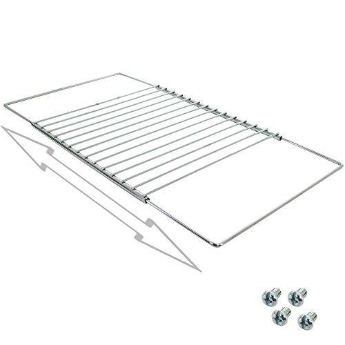 Shop-Story Maison grille four extensible 33-61 cm inox