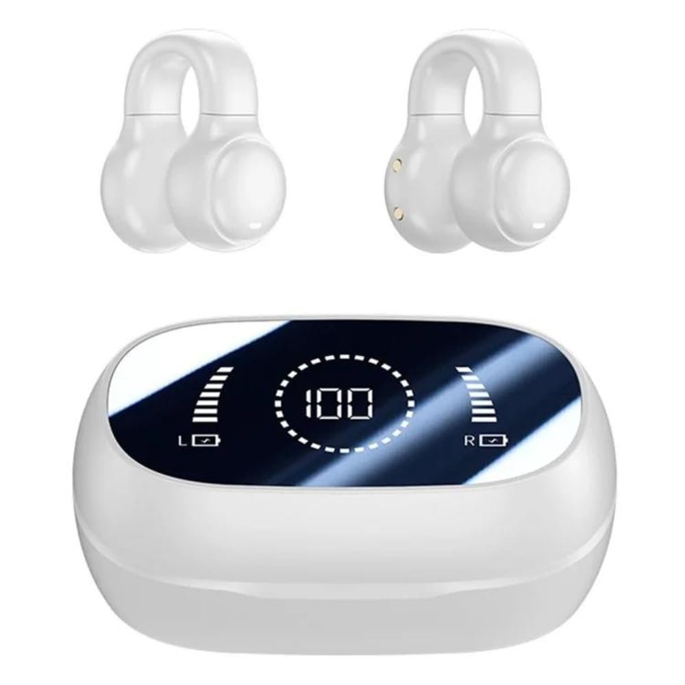 Shop-Story Headfit_B écouteurs bluetooth blanc clip oreille