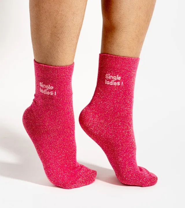 L'avant gardiste Single ladies chaussettes femme cocooning